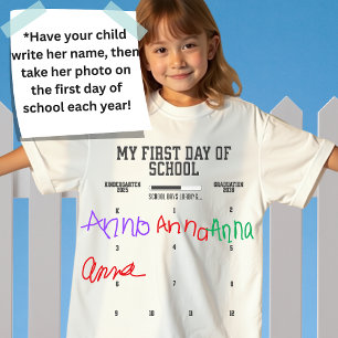 T-shirt Classe de 2038 K-12 Premier jour annuel de l'école
