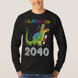 T-shirt Classe De 2040 Rex Graduation Grow With Me