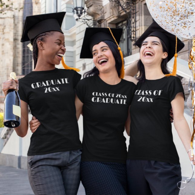 T-shirt Classe de 20xx Graduation Black Shirt (Créateur téléchargé)