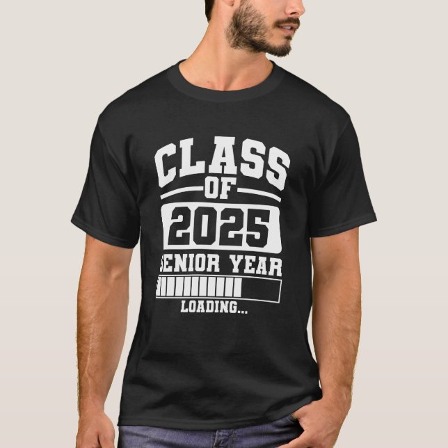 T-shirt Classe De Chargement Année Supérieure 2025 (Devant)
