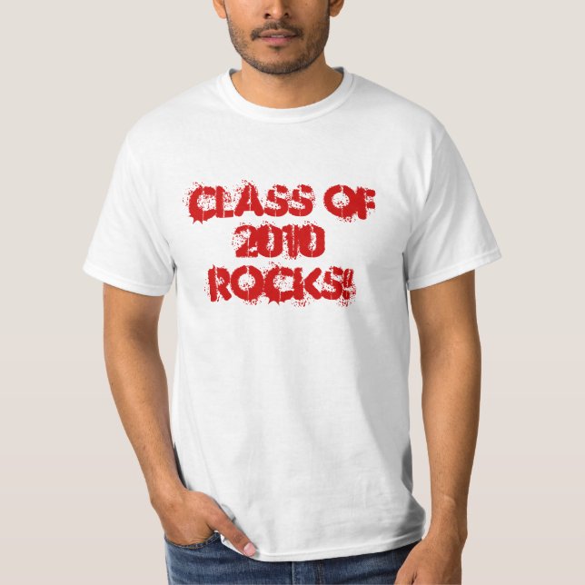 T-shirt Classe de chemise de 2010 ROCHES ! (Devant)