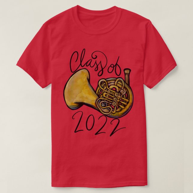 T-shirt Classe de corne française 2022 (Design devant)