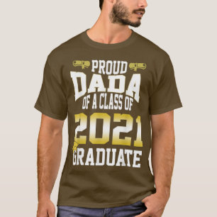 T-shirt Classe De Diplôme Hommes Famille Fier Dada D'Un