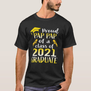 T-shirt Classe De Diplôme Hommes Famille Fier Pap D'Un 20