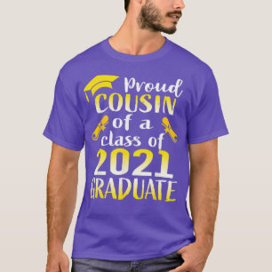 T-shirt Classe De Diplôme Hommes Famille Fière Cousin D'Un