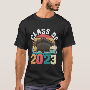 T-shirt Classe De Diplôme Supérieur De 2023 Senior 23