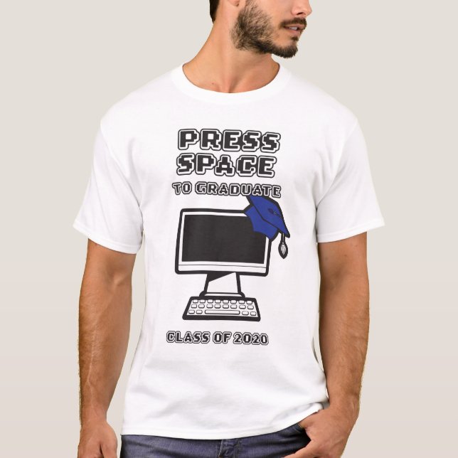T-shirt Classe de diplômes virtuels 2020 (Devant)