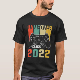T-shirt Classe De Jeu Vidéo vintage De 2022 Graduation Dec
