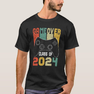 T-shirt Classe de Jeux Plus de 2024 Jeux Vidéo Vintage Gra
