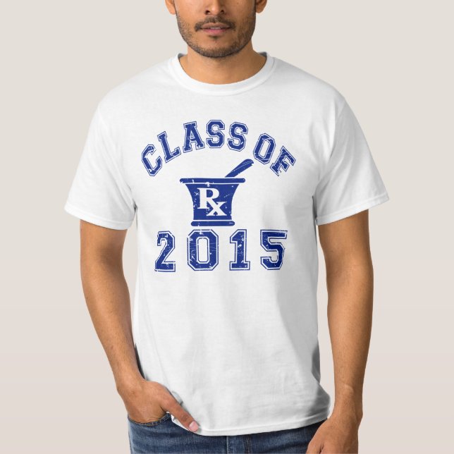 T-shirt Classe de la pharmacie 2015 (Devant)