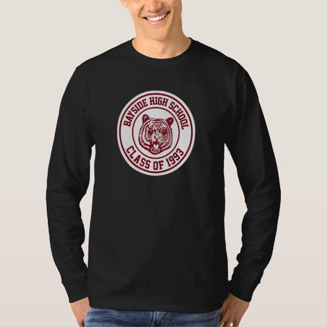 T-shirt Classe de l'école secondaire Bayside de 1993 (Devant)