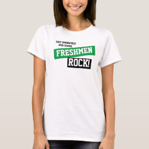 T-shirt Classe de lycée Freshman sur mesure