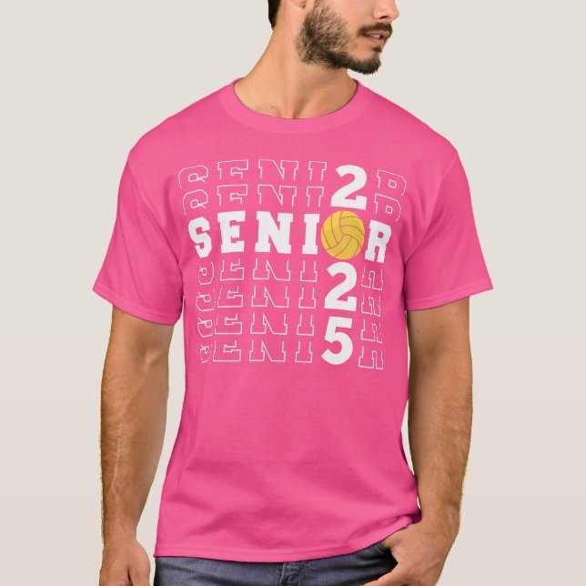 T-shirt Classe De Polo D'Eau 2025 De 2025 Seniors Schoo (Devant)