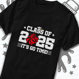 T-shirt Classe de Pom-pom girl de 2025 Senior