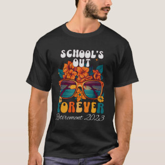 T-shirt Classe De Retraite De L'École De 2023