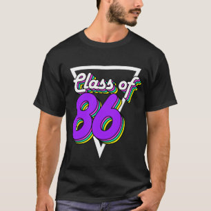 T-shirt Classe de réunion du lycée de 1986 86 33 ans Cad