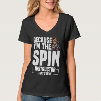 T-shirt Classe de rotation Vélo de rotation à l'intérieur