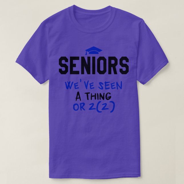 T-shirt Classe de seniors 2022 19 (Design devant)
