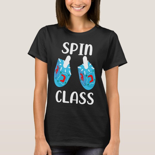 T-shirt Classe de spins juive Hanoukah (Devant)