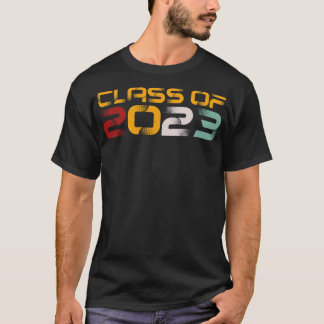 T-shirt Classe De Texte Rétro 2023