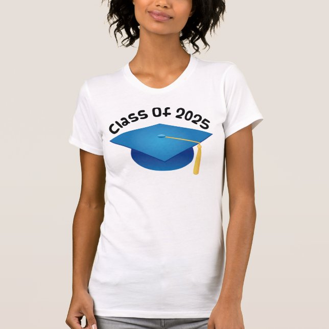 T-shirt Classe du cadeau 2025 licencié (Devant)