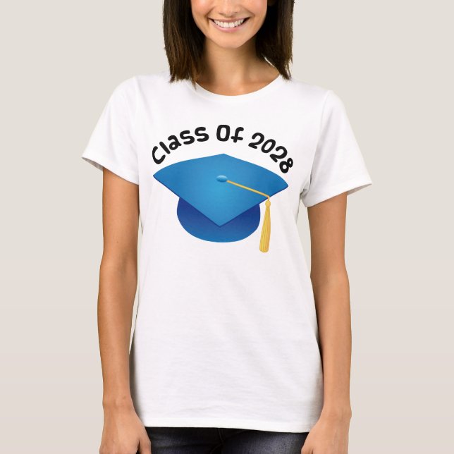 T-shirt Classe du cadeau 2028 licencié (Devant)
