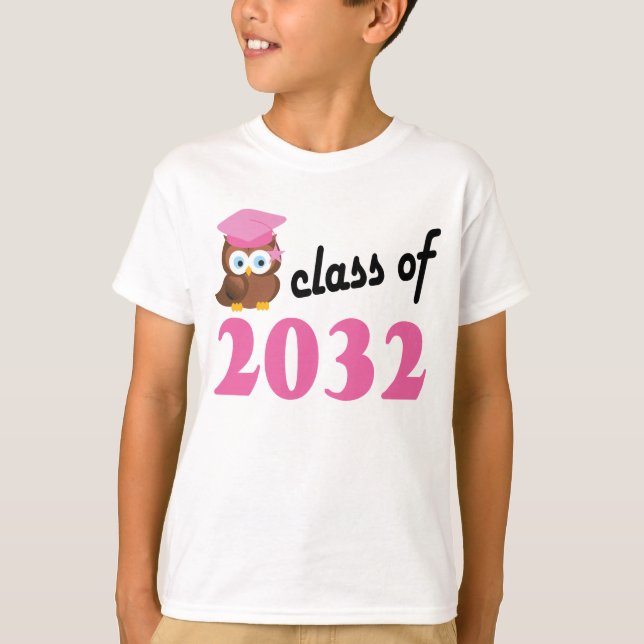 T-shirt Classe du cadeau 2032 d'obtention du diplôme (Devant)
