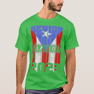T-shirt Classe du drapeau Porto Rico 2023