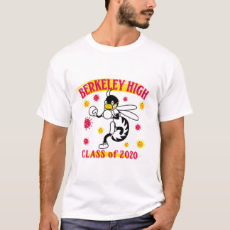 T-shirt Classe du lycée de Berkeley de 2020 "vieille école