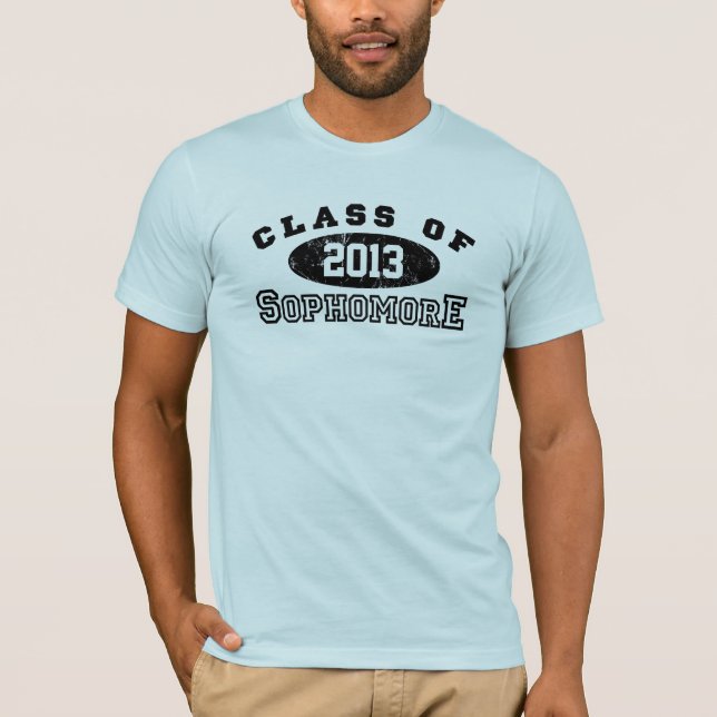 T-shirt Classe Freshman De (Devant)