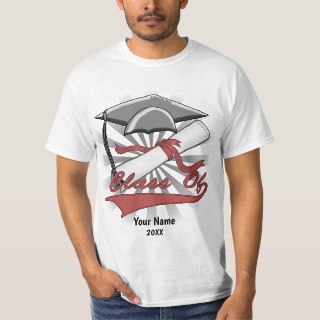 T-shirt Classe Graduation personnalisée (Devant)
