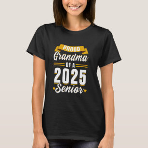 T-shirt Classe Jaune de 2025 Senior Graduation Funny Senio