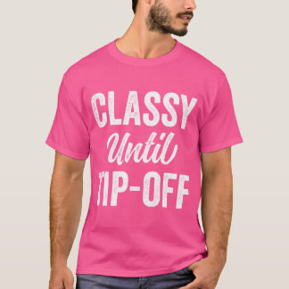 T-shirt Classé Jusqu'À Tipoff Funny Basketball Sport Fans 