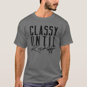 T-shirt Classé Jusqu'Au Début De Football Vibes Football M