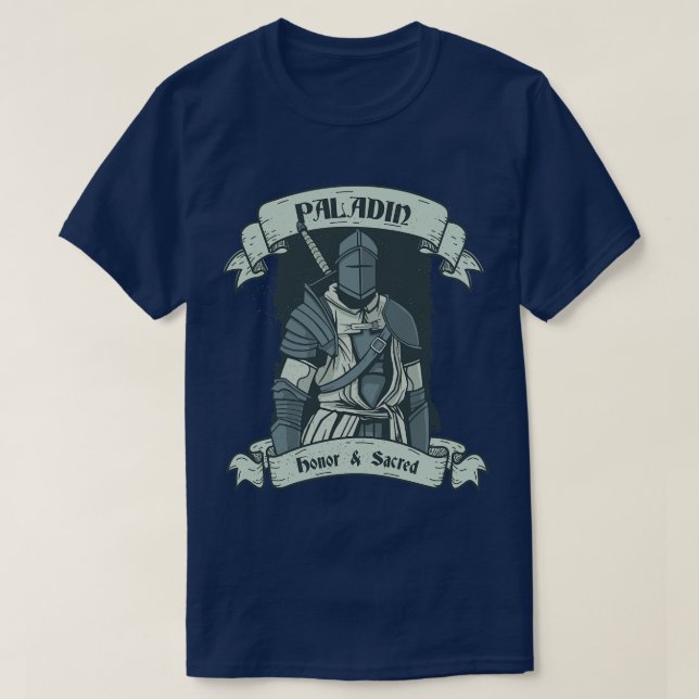 T-shirt Classe Paladin (Design devant)