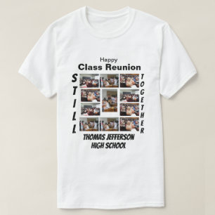 T-shirt Classe personnalisée Réunion 11 Photo Collage T-Sh