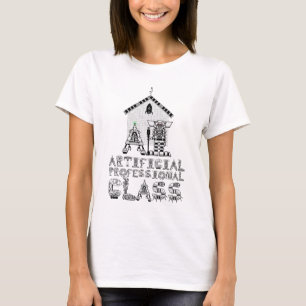T-shirt Classe professionnelle artificielle de robotique d