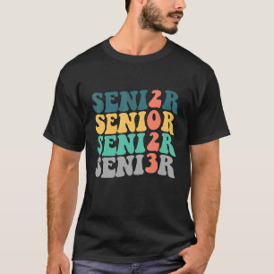 T-shirt CLASSE Rétro DE 2023 Diplôme supérieur ou premier