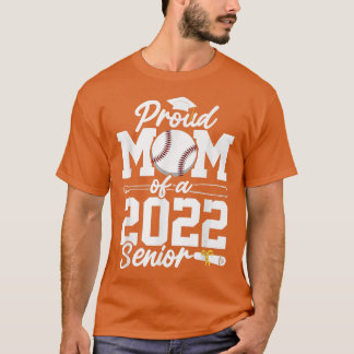 T-shirt Classe Senior 2022 De Joueur De Baseball De 2022