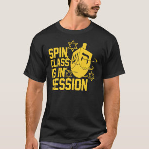 T-shirt Classe Spin En Session Dreidel Funny Jewish Hanu