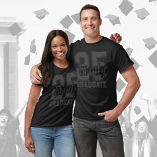 T-shirt Classe supérieure de 2025 Blackout Edition