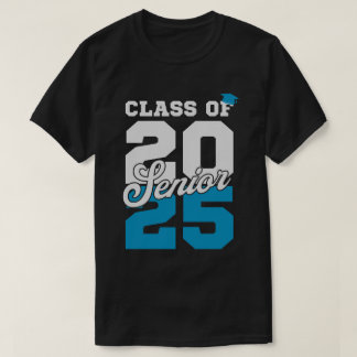 T-shirt Classe Supérieure De 2025, Senior 2025 Retour À L'