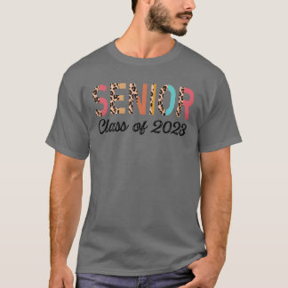 T-shirt Classe supérieure de 20 seniors Léopard