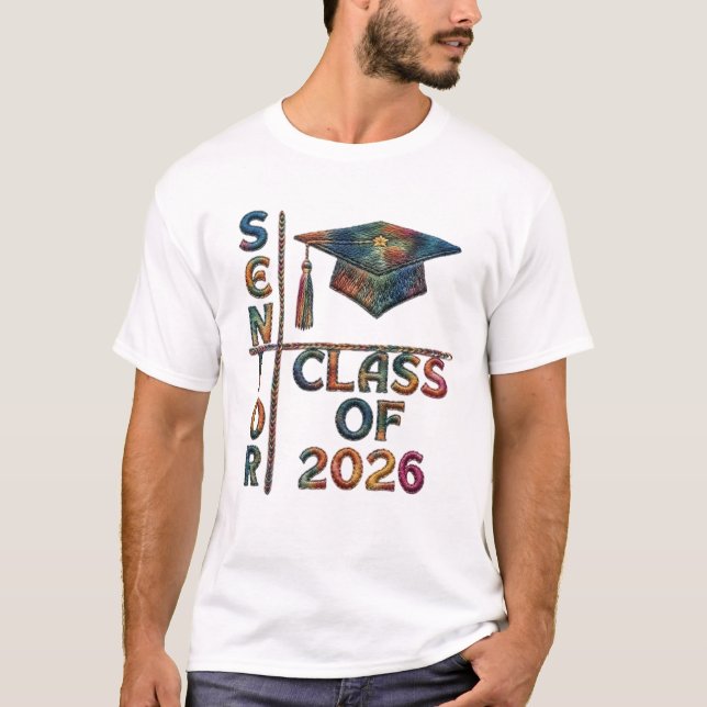 T-shirt Classe terminale de 2026 (Devant)