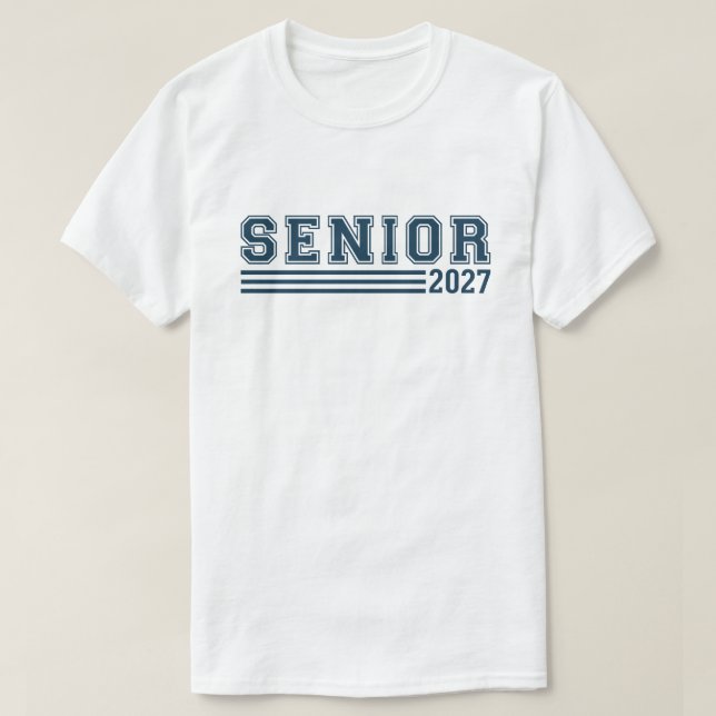 T-shirt Classe terminale de 2027 (Design devant)