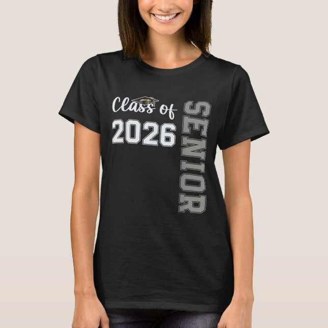 T-shirt Classe terminale de la promotion 2026  (Devant)