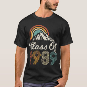 T-shirt Classe vintage De 1989 Lycée Collège Réunion