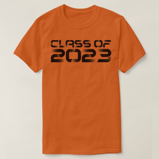 T-shirt Classe vintage De Texte Noir 2023 (Design devant)