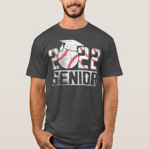 T-shirt Classe Vintage Senior 2022 De Baseball De 2022 Gra