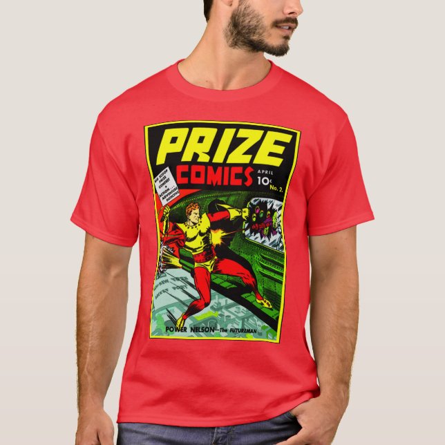 T-shirt Classic 1940's PRIZE (Devant)